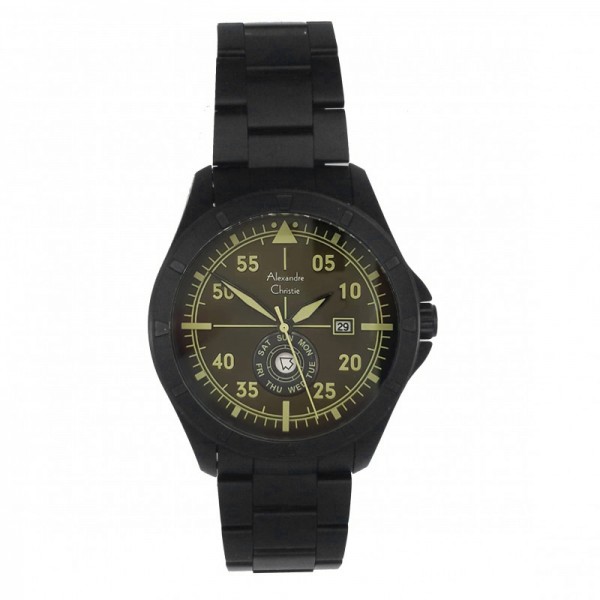 Alexandre Christie AC 6537 Black Green MEBIPGN